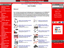 Tablet Screenshot of dropshippedproducts.com